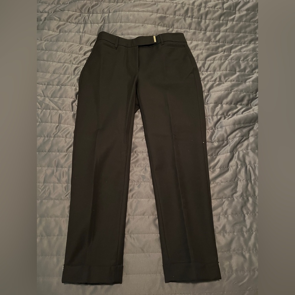 WHBM cropped slim dress pants